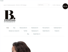 Tablet Screenshot of bantoniohairsupply.com